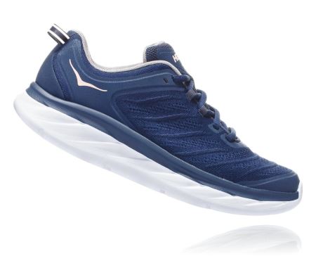 Hoka Akasa Versatile Sneaker - Adidasi Alergare Largi Dama Indigo / Roz | RO-a8dWWqt